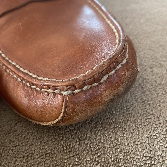 Men’s Cole Haan Brown Tan Leather Penny Loafers Size 12 M - Picture 3 of 12